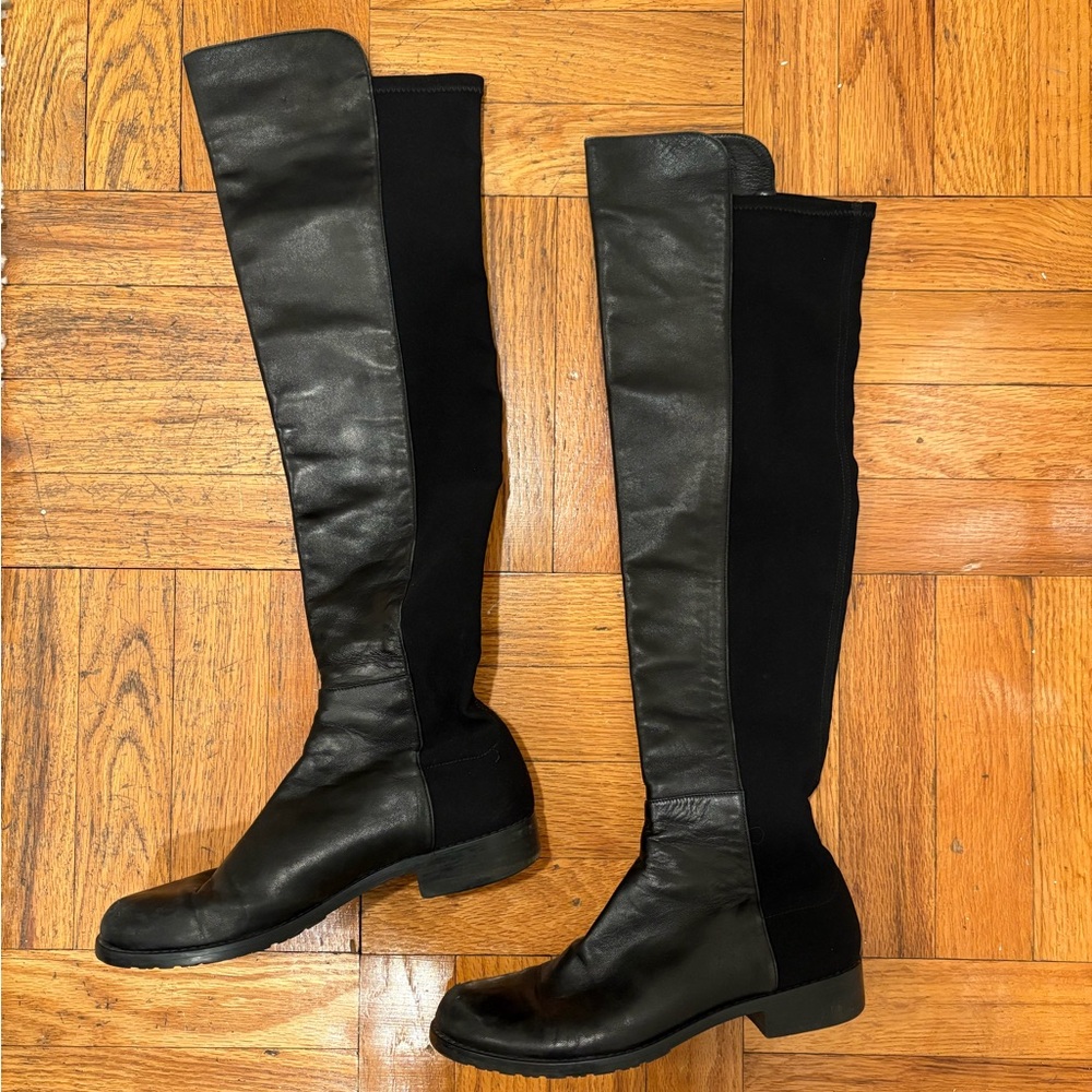 Stuart Weizman Leather Boots